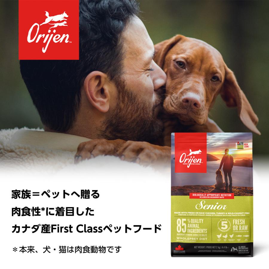 ORIJEN（オリジン） 【選べるおまけ付き】 シニア 6kg カナダ産