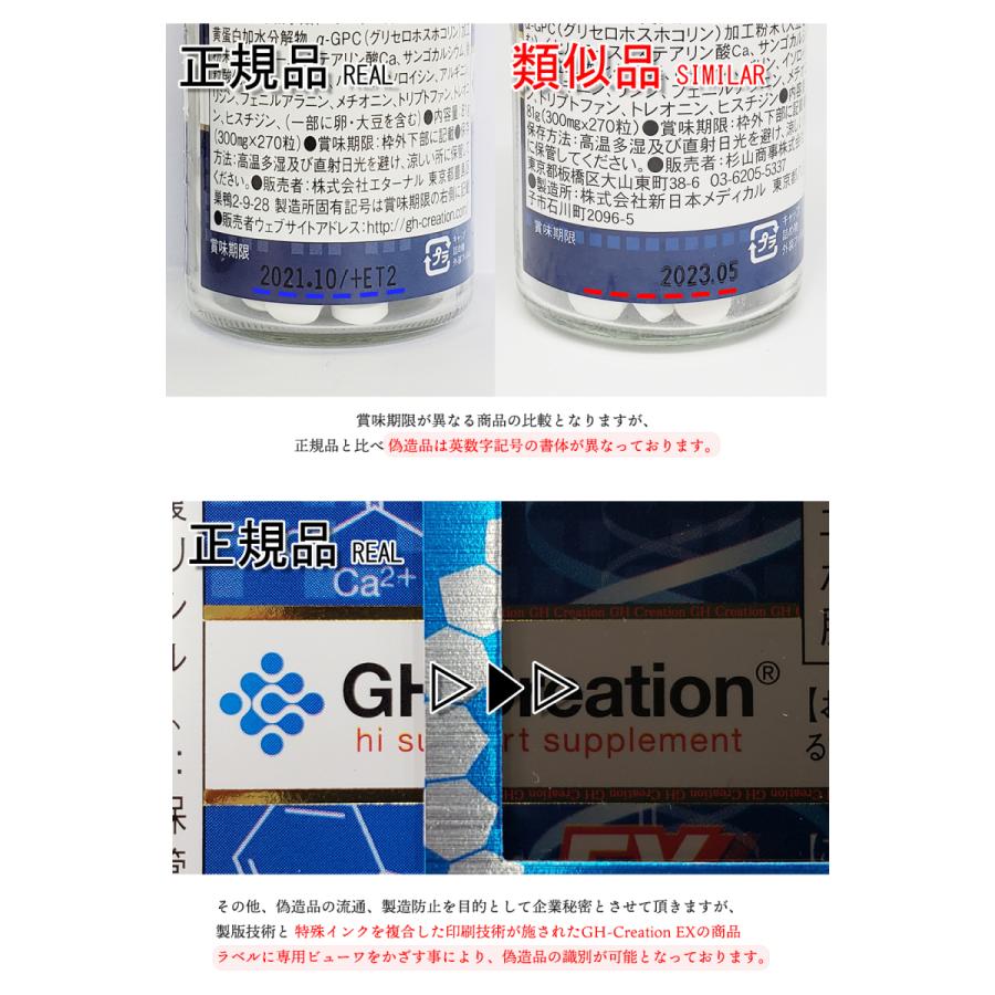 ポイント10倍 GH Creation EX+ ジーエイチ クリエーション EX 300mg×270粒 ２個セット 家族で健康・笑顔な毎日を 健康食品・サプリメント サプリ｜sbmstore｜06