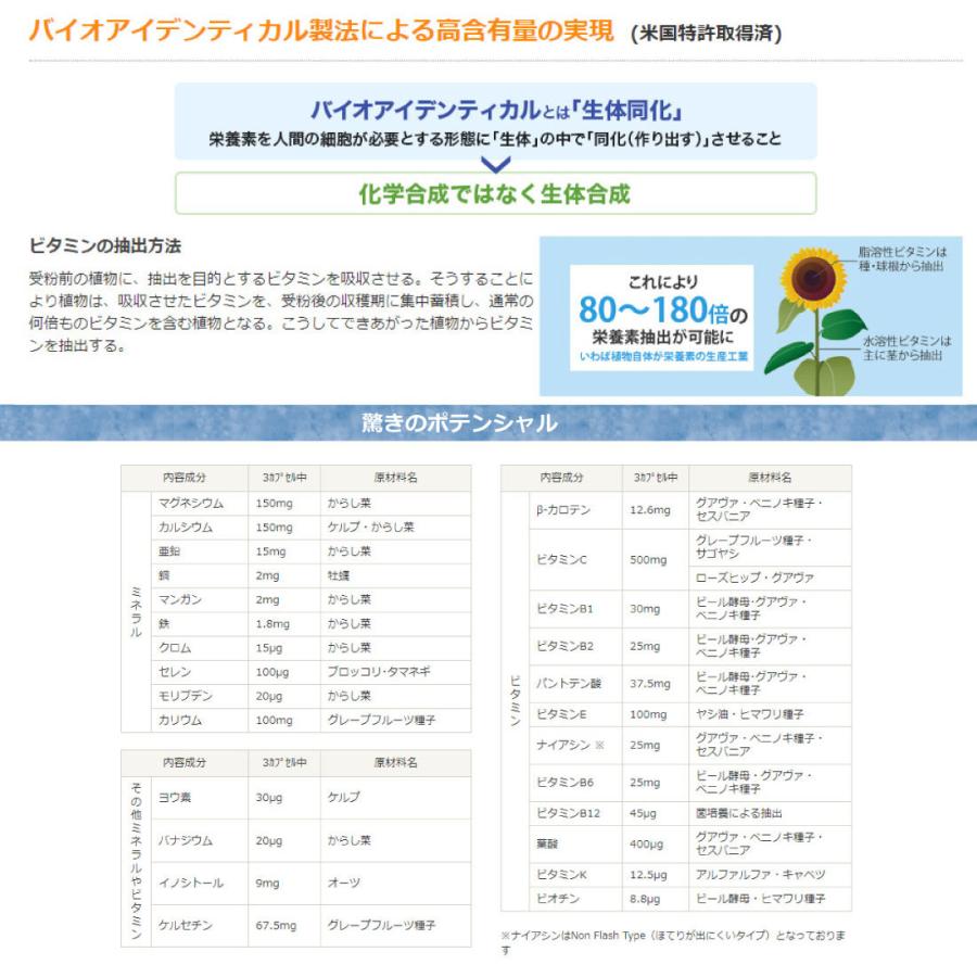 正規販売店 マルチミネラルビタミン 180カプセル ニューサイエンス