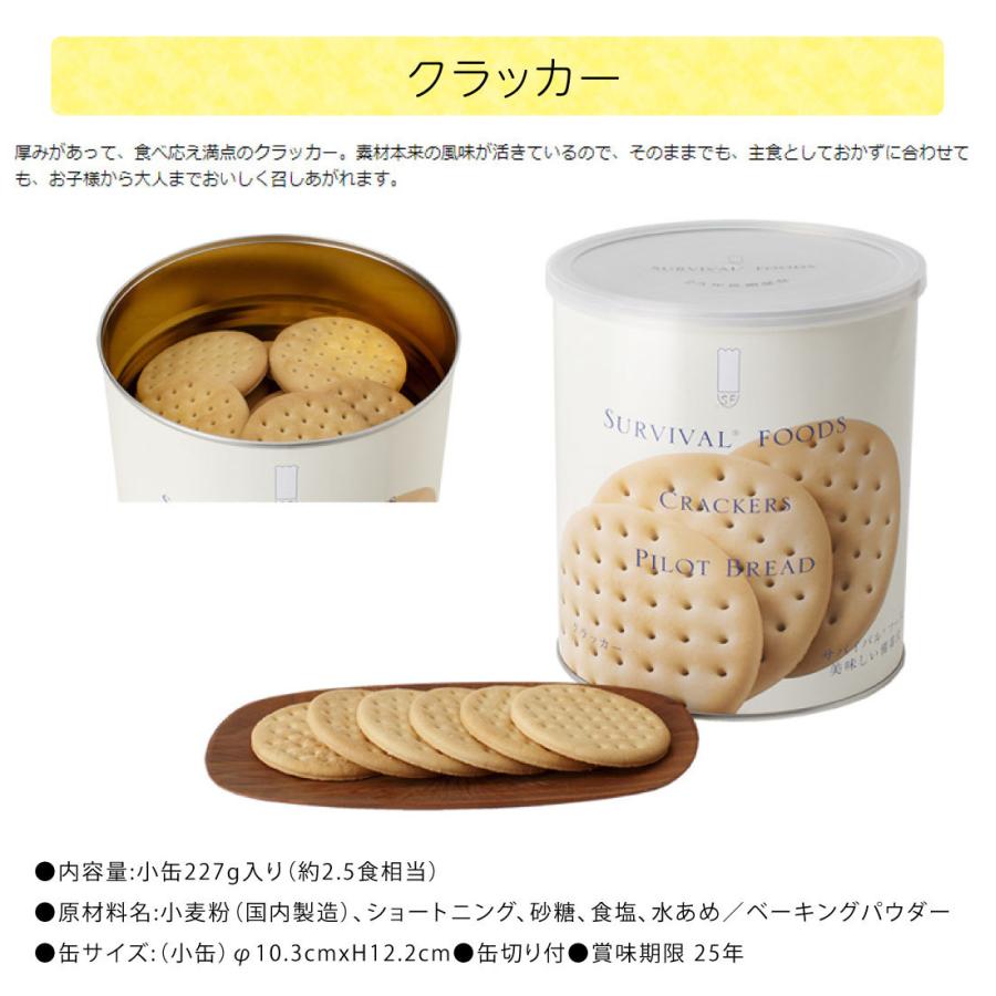 25年保存食 サバイバルフーズ バラエティセット 小缶 (計6缶 15食相当