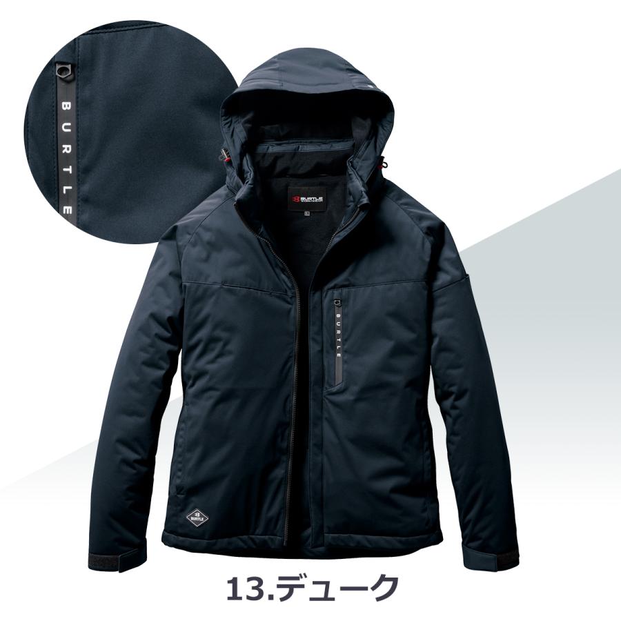 「単品」 BURTLE バートル 防寒ジャケット 「 3260 」 ストレッチフーディ ストレッチ 防水 保温 防寒  秋冬 メンズ レディース ユニセックス 作業服 作業着 | BURTLE | 01