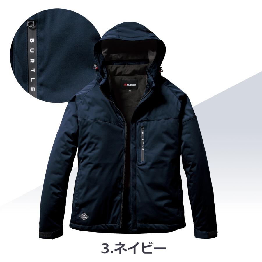 「単品」 BURTLE バートル 防寒ジャケット 「 3260 」 ストレッチフーディ ストレッチ 防水 保温 防寒  秋冬 メンズ レディース ユニセックス 作業服 作業着 | BURTLE | 02