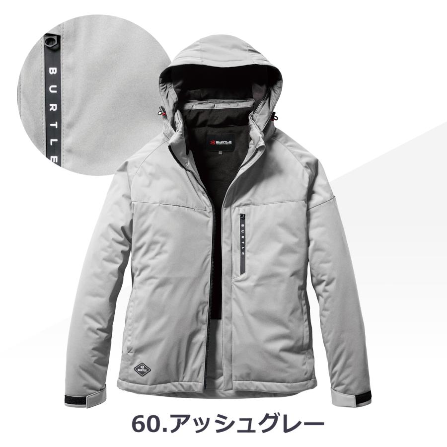 「単品」 BURTLE バートル 防寒ジャケット 「 3260 」 ストレッチフーディ ストレッチ 防水 保温 防寒  秋冬 メンズ レディース ユニセックス 作業服 作業着 | BURTLE | 04