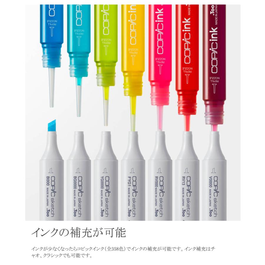 コピック（COPIC） Too チャオ スタート 72色セット ギフト プレゼント