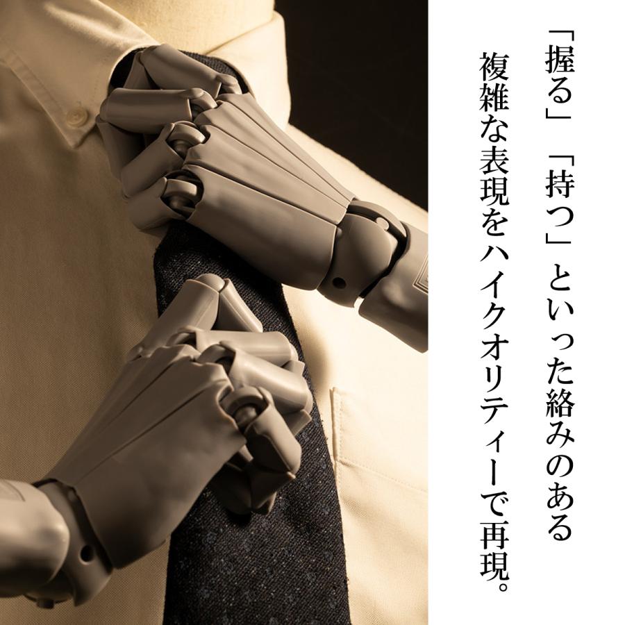 コトブキヤ（KOTOBUKIYA） 「L / GRAY」 ハンドモデル 左手 グレー