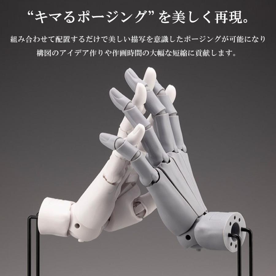 コトブキヤ（KOTOBUKIYA） 「L / WHITE」 ハンドモデル 左手 ホワイト