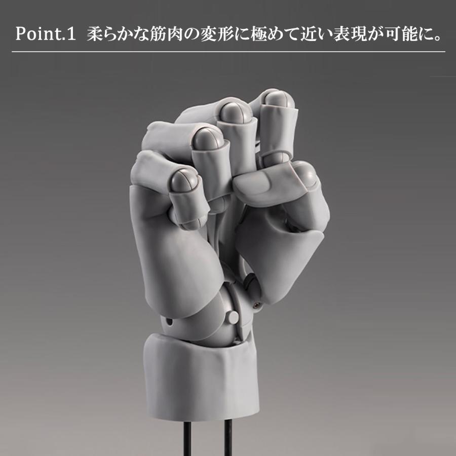 コトブキヤ（KOTOBUKIYA） 「R / GRAY」 ハンドモデル MEN'S 右手