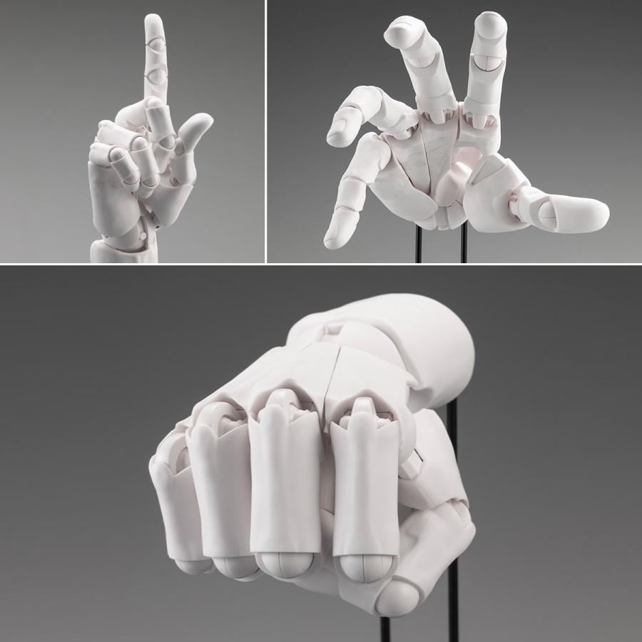 コトブキヤ　ハンドモデル　メンズモデル　右手/ホワイト　新品未開封 コトブキヤ（KOTOBUKIYA） 「R / WHITE」 ハンドモデル MEN'S 右手