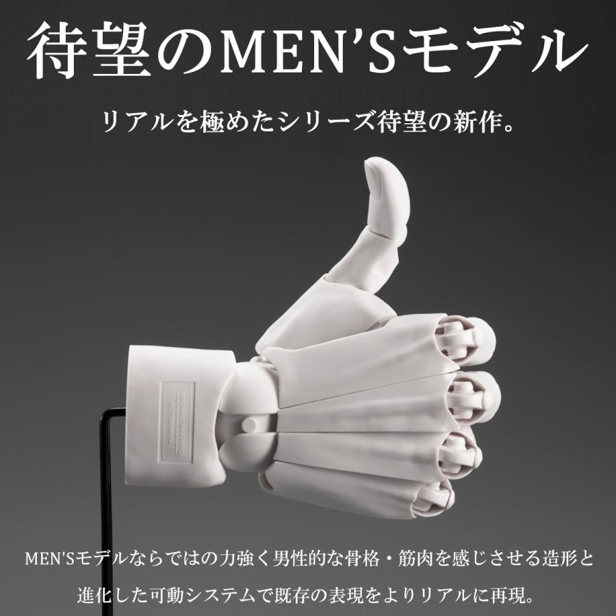コトブキヤ　ハンドモデル　メンズモデル　右手/ホワイト　新品未開封 コトブキヤ（KOTOBUKIYA） 「R / WHITE」 ハンドモデル MEN'S 右手
