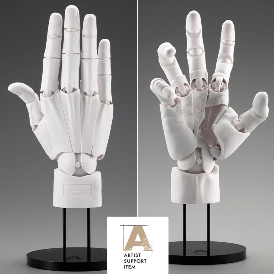 コトブキヤ　ハンドモデル　メンズモデル　右手/ホワイト　新品未開封 コトブキヤ（KOTOBUKIYA） 「R / WHITE」 ハンドモデル MEN'S 右手