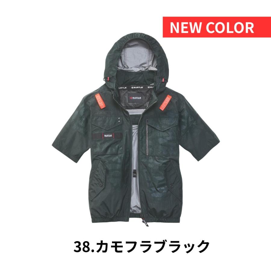 BURTLE（バートル） 【服のみ】【2026年型】 【 AC1156 】 空調ACタクティカル半袖ブルゾン 半袖 エアークラフト レディース ...