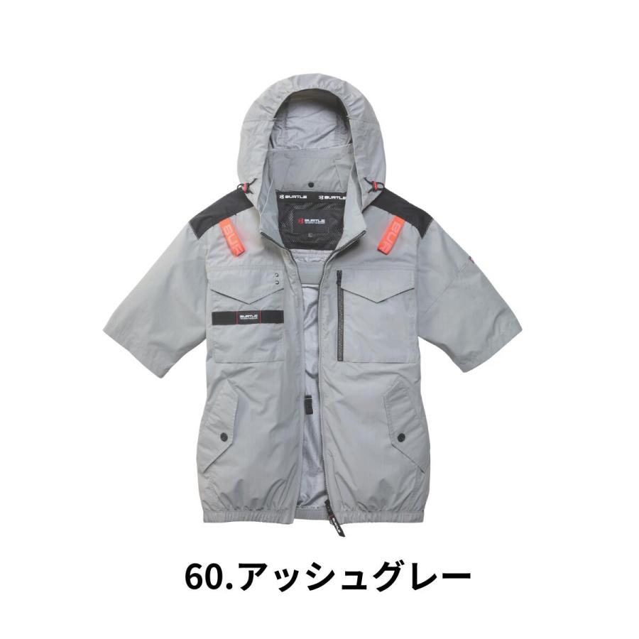 BURTLE（バートル） 【服のみ】【2026年型】 【 AC1156 】 空調ACタクティカル半袖ブルゾン 半袖 エアークラフト レディース ...