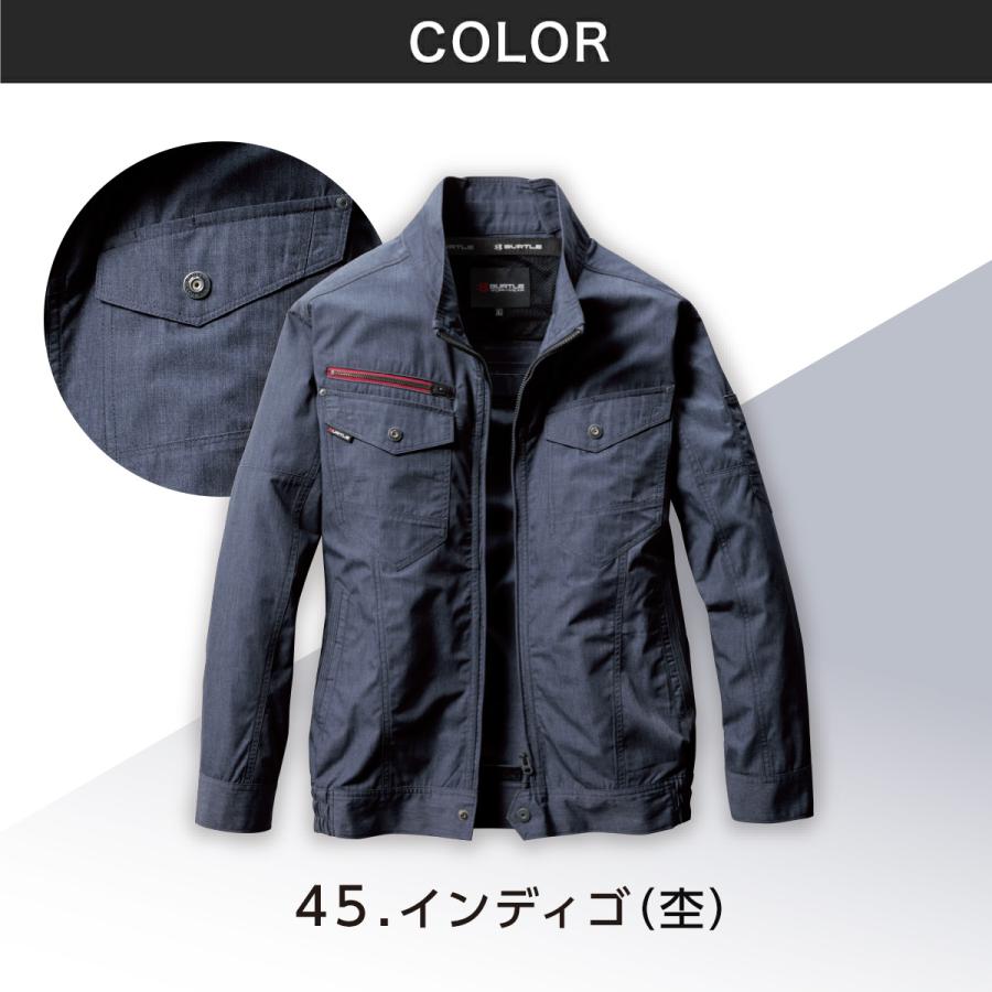 「服のみ」 空調作業服 BURTLE バートル 「 AC7141 」 エアークラフト 長袖 ファン付き作業服 ブルゾン レディース メンズ ユニセックス 作業服 作業着 空調 | BURTLE | 01