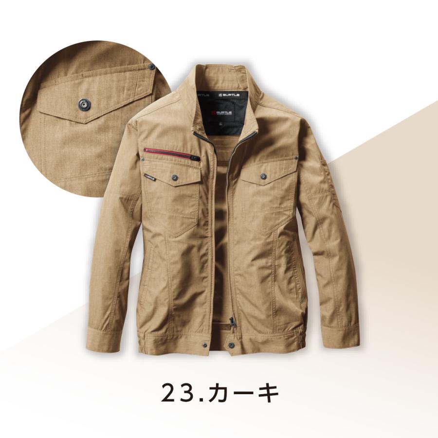 「服のみ」 空調作業服 BURTLE バートル 「 AC7141 」 エアークラフト 長袖 ファン付き作業服 ブルゾン レディース メンズ ユニセックス 作業服 作業着 空調 | BURTLE | 02