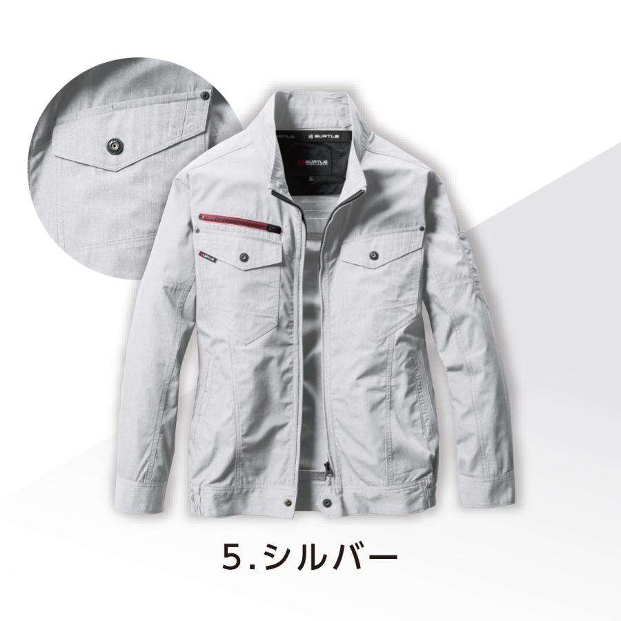 「服のみ」 空調作業服 BURTLE バートル 「 AC7141 」 エアークラフト 長袖 ファン付き作業服 ブルゾン レディース メンズ ユニセックス 作業服 作業着 空調 | BURTLE | 03