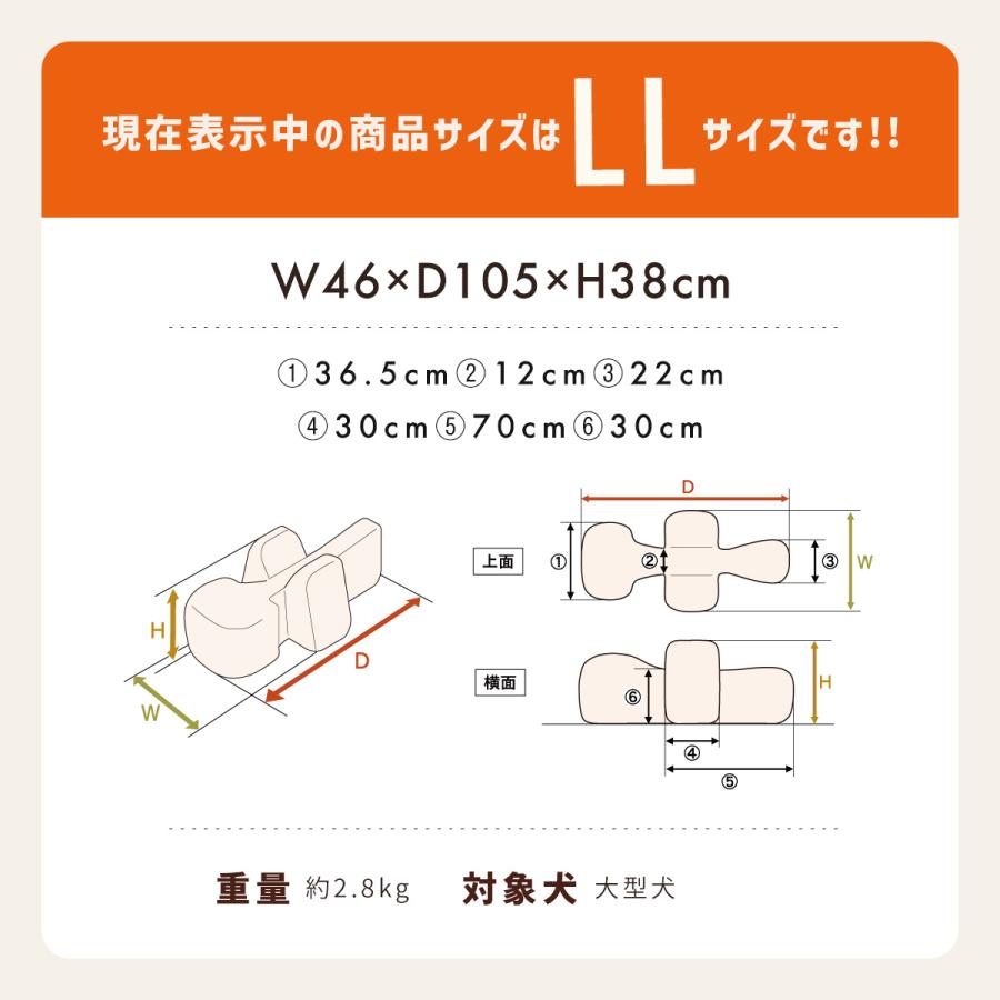 OneAid リラクッション 撥水カバーセット LL 大型犬用 犬用介護用品