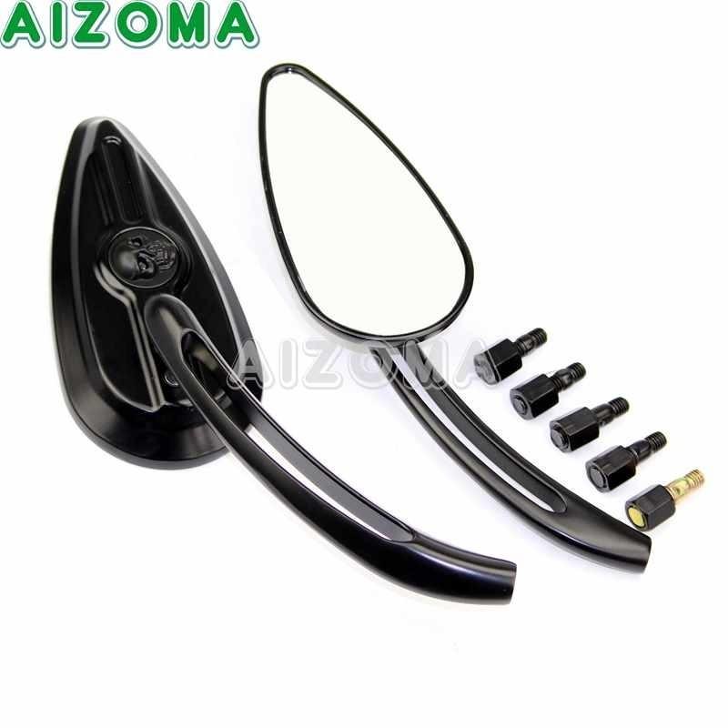 ハーレー バックミラー スカル 純正タイプ スポーツスター ダイナ ツーリング ソフテイル xl883/xl1200/fxd/FL |  | 01