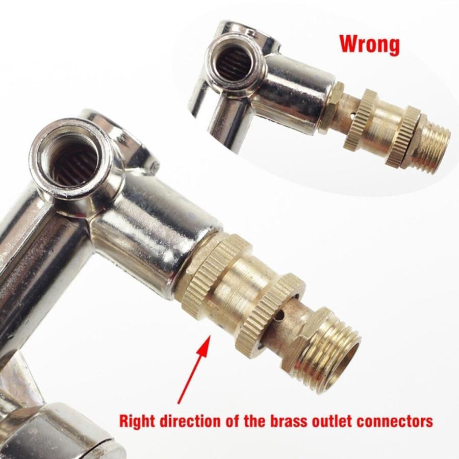 230V　調整可能　圧力スイッチ　エアバルブ　マニホールド　エアコンプレッサー　圧力バルブ　制御レギュレーター　ゲージセット |  | 04