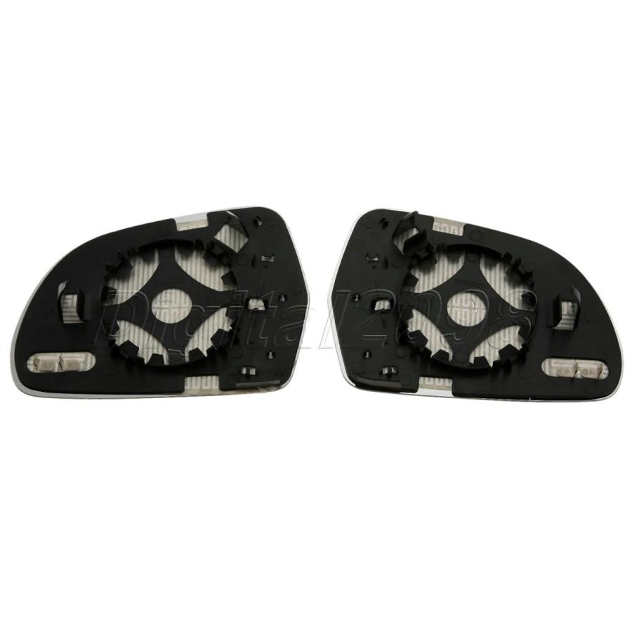2本 L+R 車 ドアウイングミラーガラス バックミラーサイドミラーアウディ A3 A4 S4 A5 a6 S6 A8 オールロード Q3 |  | 03