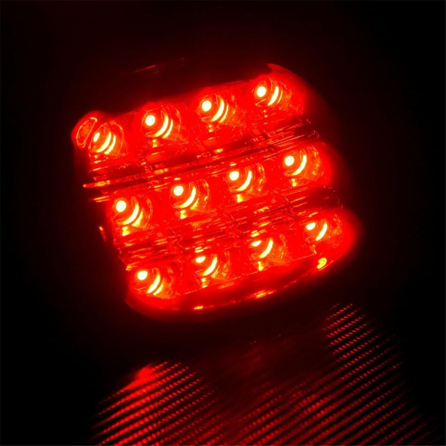 ハーレー テールランプ スモーク LED12V　ブレーキランプ スポーツスター ダイナ ファットボーイ ソフテイル アイアン ローライダー |  | 04