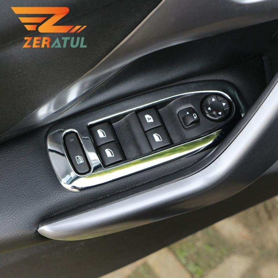 インテリア車のドア窓リフターボタンパネルカバートリム プジョー 308 Cc 09 16用 アクセサリー 10 Sbselect 通販 Yahoo ショッピング