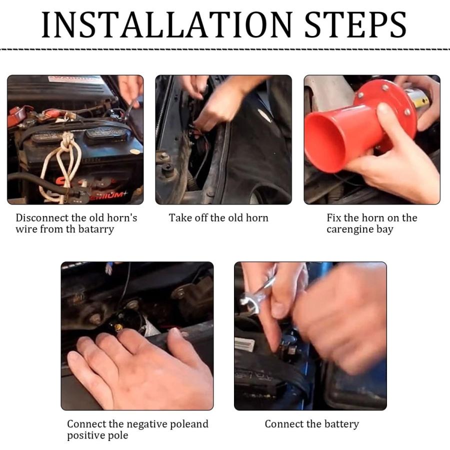 アラーム 警報 音 シフレットホーン ヤンキーホーン エアーホーン ラッパ トラック 12V |  | 01