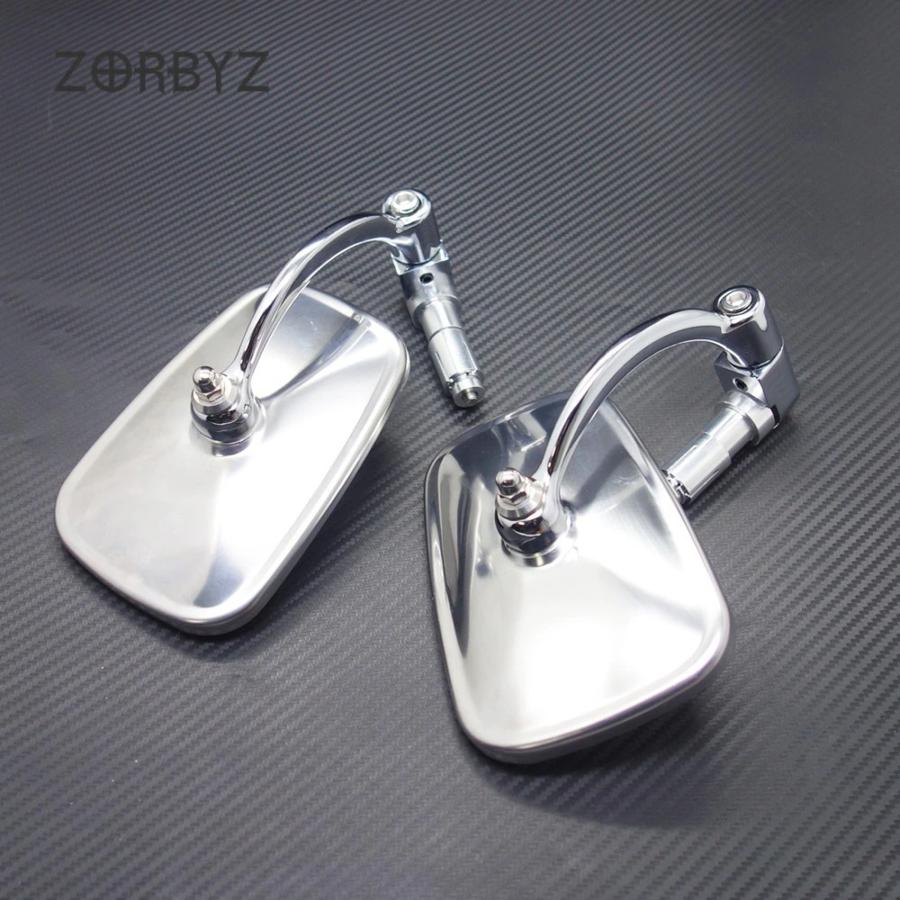 HALCYON ハルシオンタイプ スタジアム バーエンド ミラー スクエア ヤマハ ホンダ POSH SR400 XS W650 ノートン カフェレーサー |  | 03