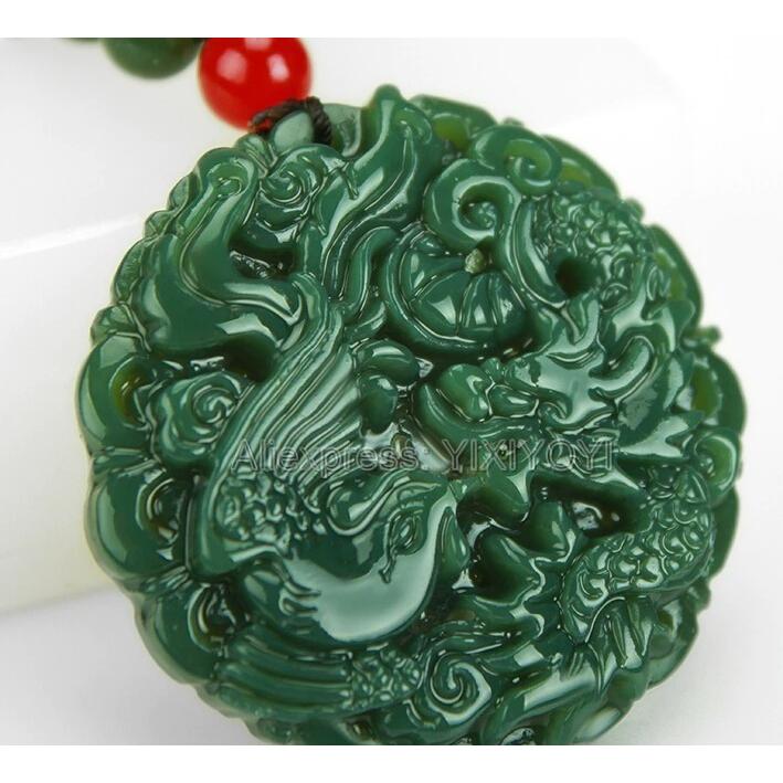 美しい 自然 緑 和田翡翠彫刻 中国ドラゴン フェニックス お守り ラッキーペンダント ネックレス アクセサリー : SBselect - 通販 - Yahoo!ショッピング 美しい 自然 緑 和田翡翠彫刻 中国ドラゴン フェニックス お守り ラッキーペンダント ネックレス アクセサリー : SBselect - 通販 - Yahoo!ショッピング