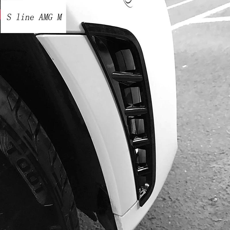 車 フロントバンパー リップ スポイラー フォグランプ ライト カバー グリル フェンダー エアロ パーツ メルセデスベンツ Cクラス W205 |  | 02