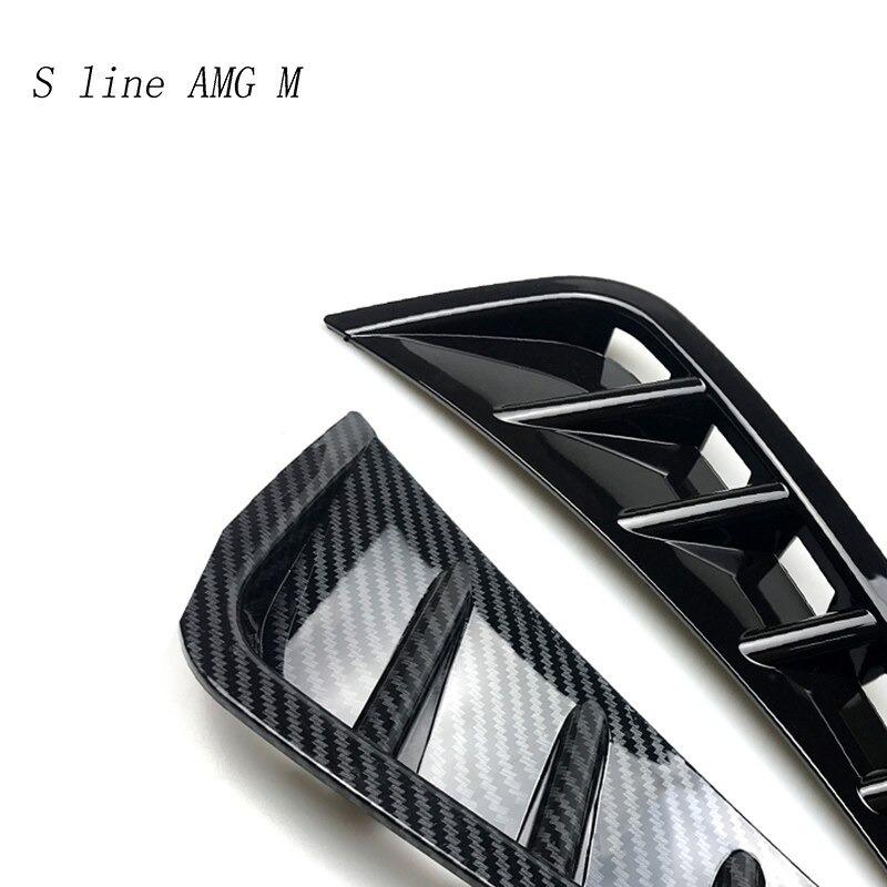 車 フロントバンパー リップ スポイラー フォグランプ ライト カバー グリル フェンダー エアロ パーツ メルセデスベンツ Cクラス W205 |  | 04