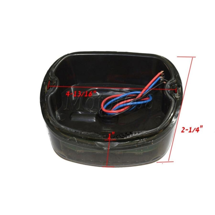 テールライトハーレーダビッドソンオートバイ laydown ledテールランプスポーツスター1200 |  | 02