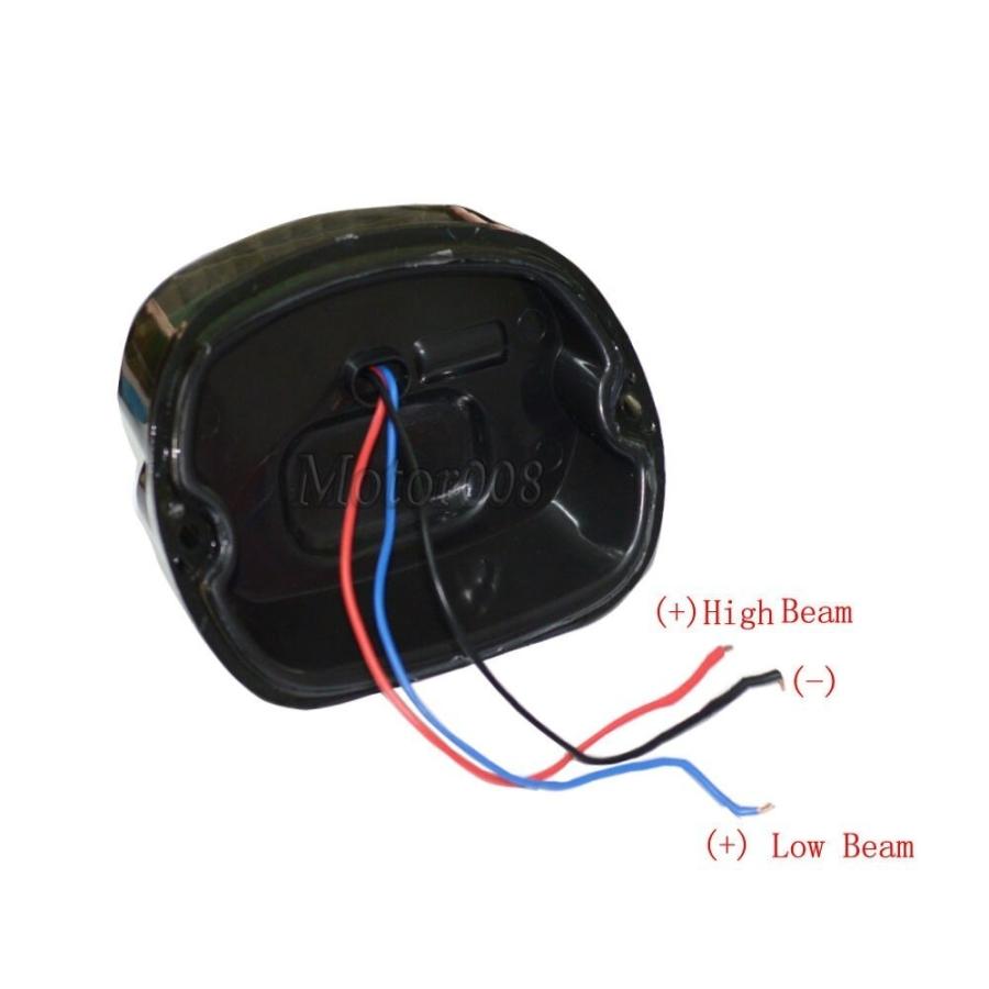 テールライトハーレーダビッドソンオートバイ laydown ledテールランプスポーツスター1200 |  | 03