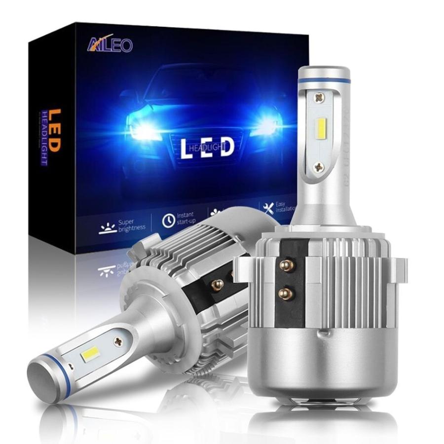 AILEO 2X CANバスエラーLED H7ヘッドライトカスタム 高品質 VWゴルフ6ゴルフ7パサートトゥーランティグアンT-ROC 72ワット8000LM 6000 | 