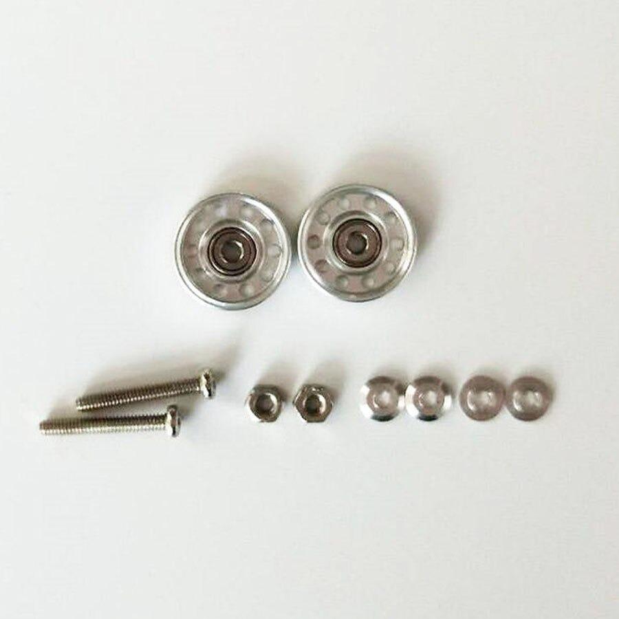 4個95301軽量13ミリメートルアルミボール-レースローラーringlessスペアパーツタミヤミニ4WD車モデル |  | 01