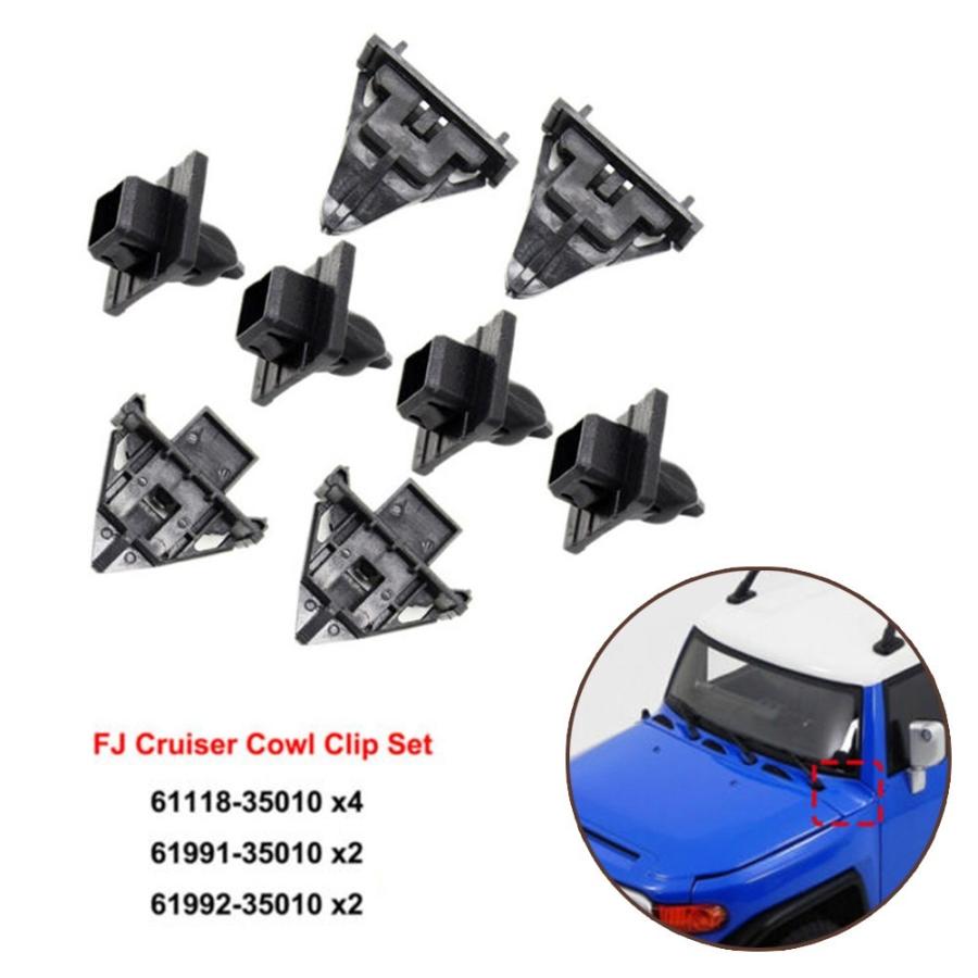 FJクルーザー　カスタム部品 トヨタ FJクルーザー 2007-2014 ボディ カウル クリップ パネル
