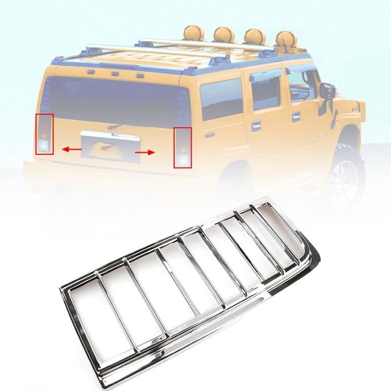 テールランプカバー ハマー H2 SUV 2003-2009 おすすめ 車 パーツ カバー 装飾 トリム クローム 交換 カスタム 左右 |  | 02