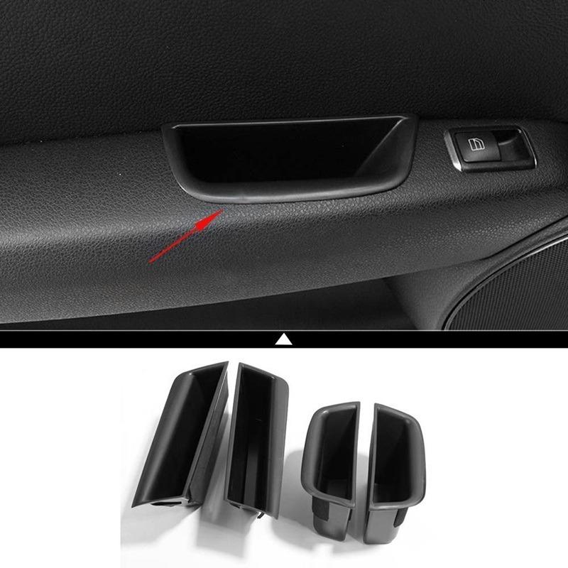 メルセデス ベンツ Cクラス W204 2008-2014 フロント リア ドア アームレスト 収納 ボックス アクセサリー 便利 インテリア 内装 |  | 02