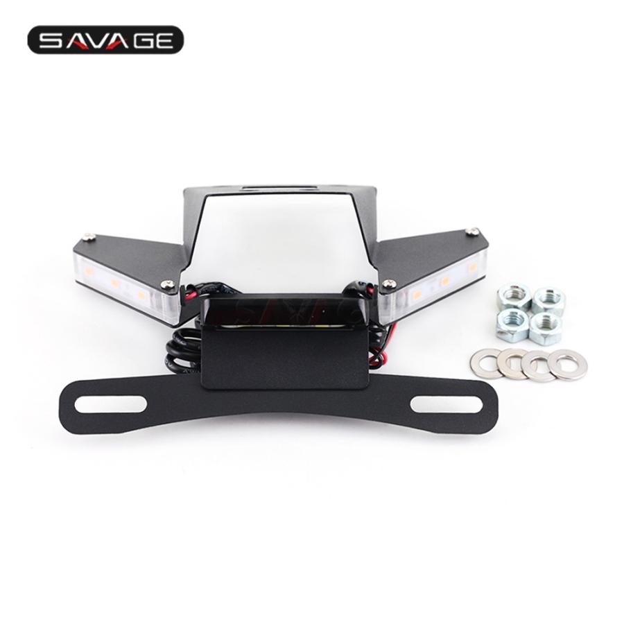 カワサキ Z250 300 400 ニンジャ Ninja 2018 2019 2020 ナンバープレートホルダー フェンダーレスキット LED ウインカー |  | 02