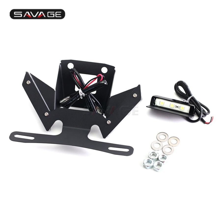 カワサキ Z250 300 400 ニンジャ Ninja 2018 2019 2020 ナンバープレートホルダー フェンダーレスキット LED ウインカー |  | 04