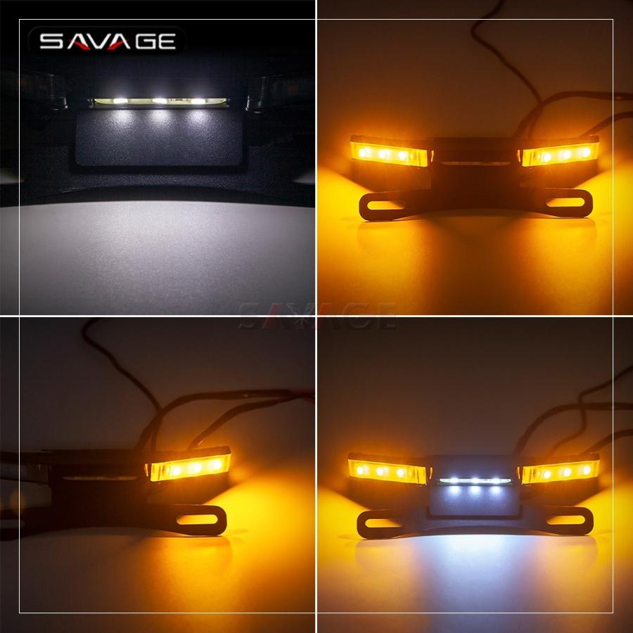 カワサキ Z250 300 400 ニンジャ Ninja 2018 2019 2020 ナンバープレートホルダー フェンダーレスキット LED ウインカー |  | 05