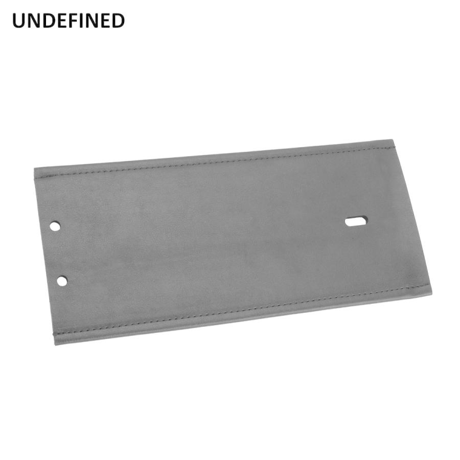 ハーレー ガス タンク パネル ビブ ブラック PU レザー ダイナ ワイド