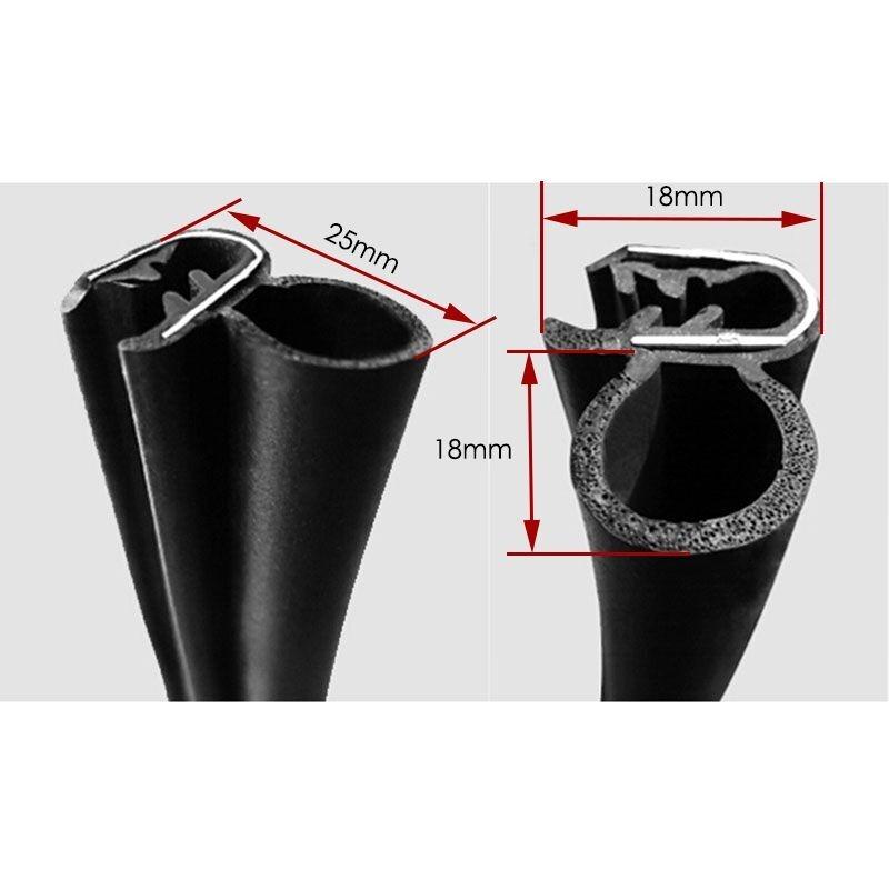 自動車 汎用 ウェザーストリップ フロントドア用 リアドア用 トランク用 3m |  | 02