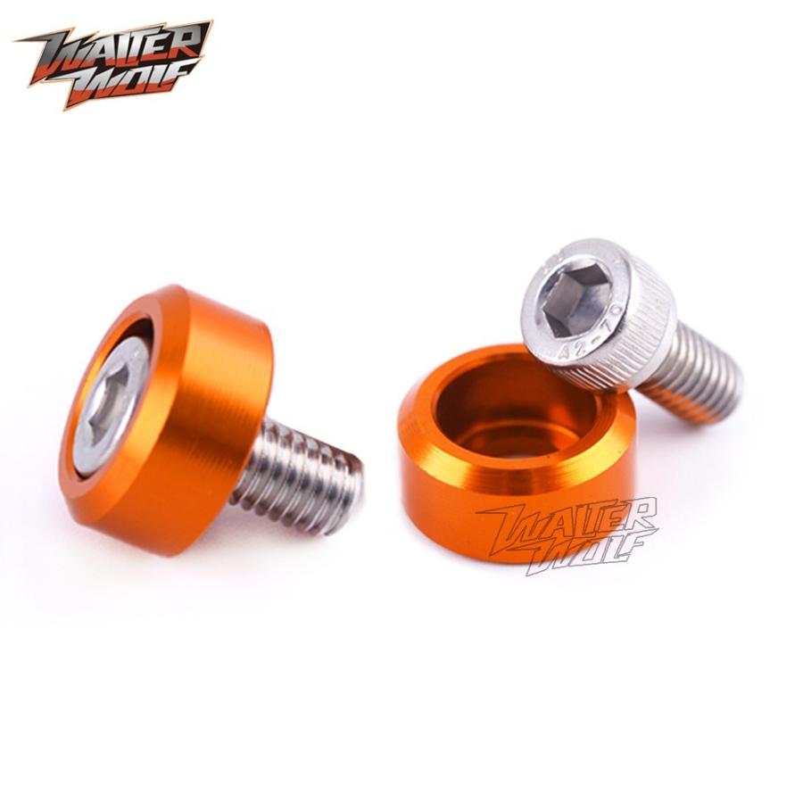 KTM/DUKE390用ボルトセット オレンジ スクリューボルト |  | 01