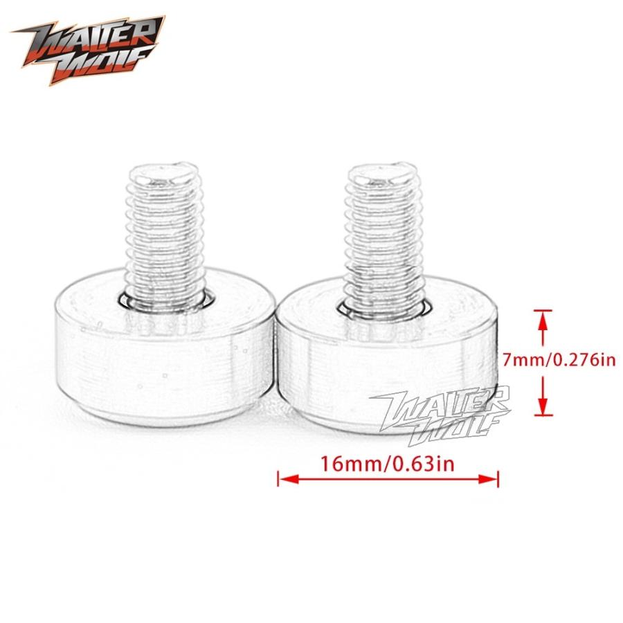 KTM/DUKE390用ボルトセット オレンジ スクリューボルト |  | 03