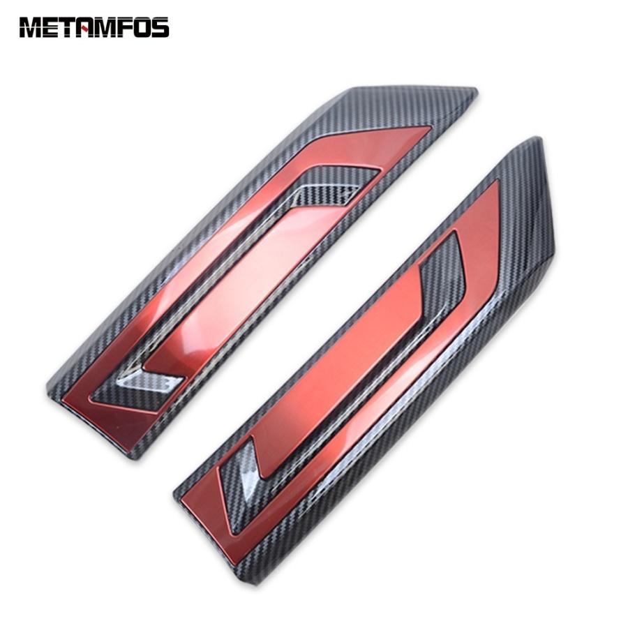 RAV4 XA50系 フロントバンパー メッキ カーボン グリル モール 両面テープ付き リップ カバー ガーニッシュ エンブレム 2019 2020 |  | 07