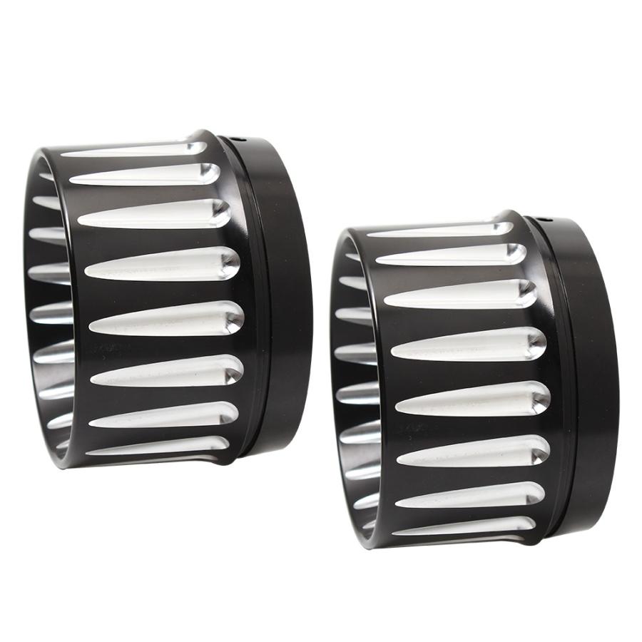 ハーレー ツーリング エレクトラグライド CVO ウルトラクラシック スリップオン 4.4インチ ビレット アルミ エキゾースト マフラー チップ |  | 05