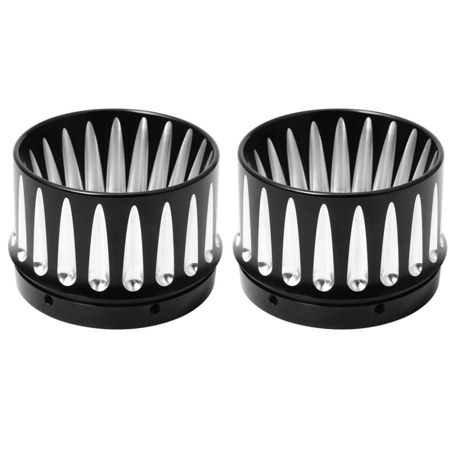 ハーレー ツーリング エレクトラグライド CVO ウルトラクラシック スリップオン 4.4インチ ビレット アルミ エキゾースト マフラー チップ |  | 01