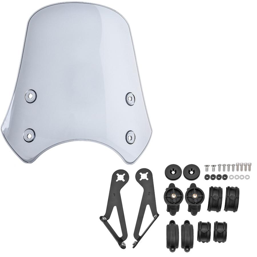 ハーレーショートフロントスクリーン ハーレー ダイナ ソフテイル スリム ファットボブ FXDF フロント