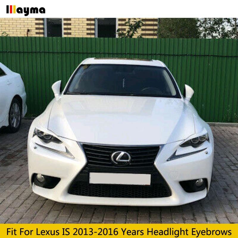 カーボン ヘッドライト カバー 眉毛 レクサス IS300 200t 250 2013-2016 |  | 06