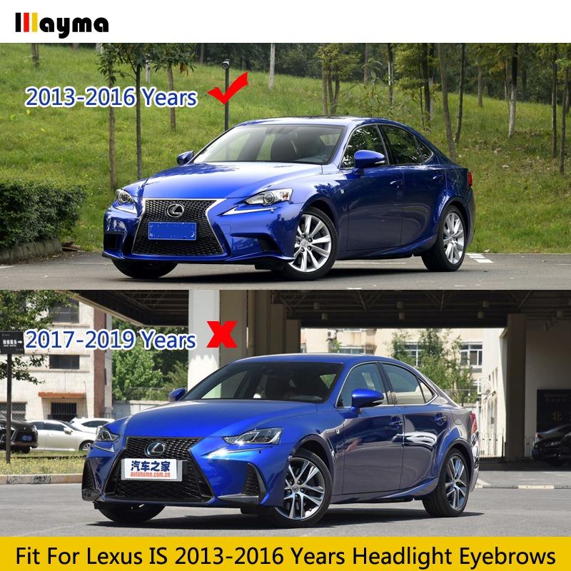 カーボン ヘッドライト カバー 眉毛 レクサス IS300 200t 250 2013-2016 |  | 07